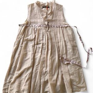 Hazel Ruffled Cream Blouse